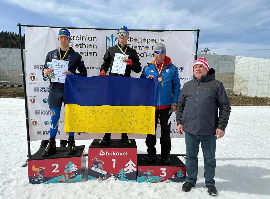 Сумські біатлоністи здобули друге місце на чемпіонаті України